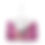 Thumbnail: Mammography Weekender Bag – Pink with White Lettering