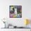 Thumbnail: be different cat wall art on wall
