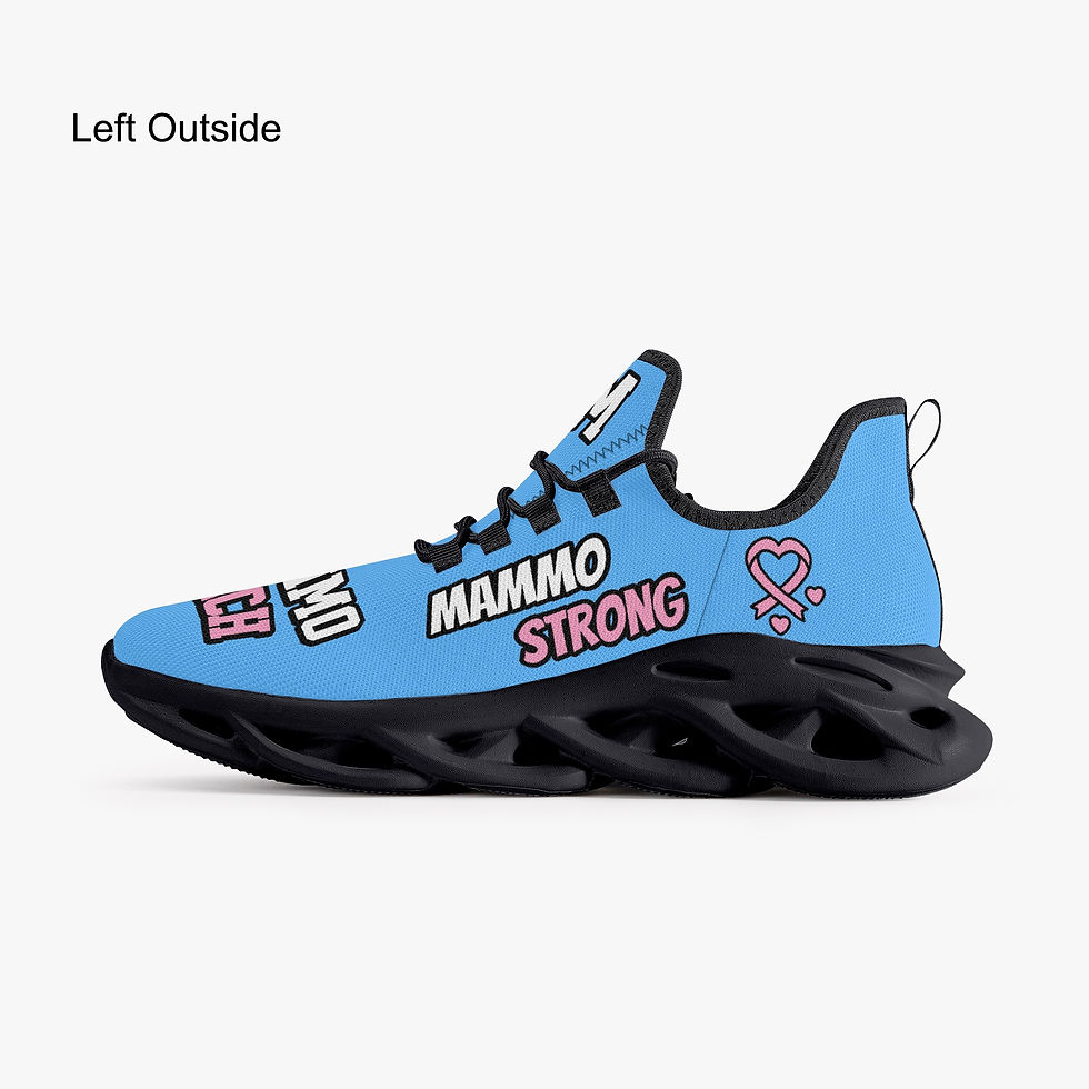 Thumbnail: Mammo Tech Shoes – Tech Sky Edition | Radiology Give Back Soles™