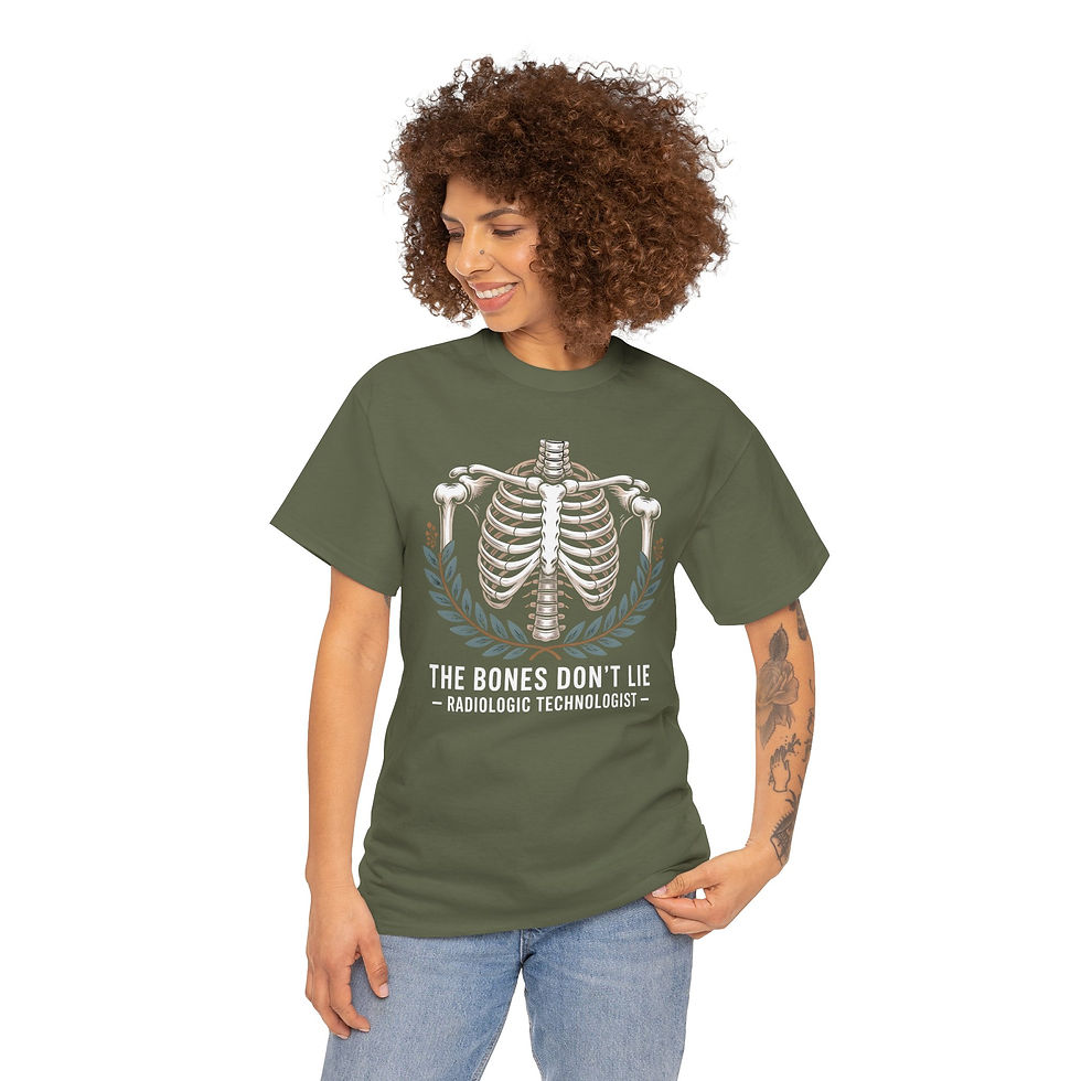 Thumbnail: Radiologic Technologist Shirt – The Bones Don’t Lie