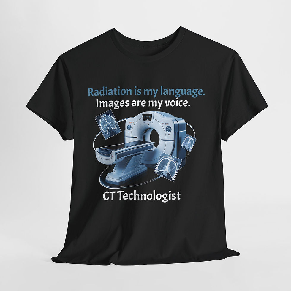 Thumbnail: CT Technologist Shirt – Radiation is My Language