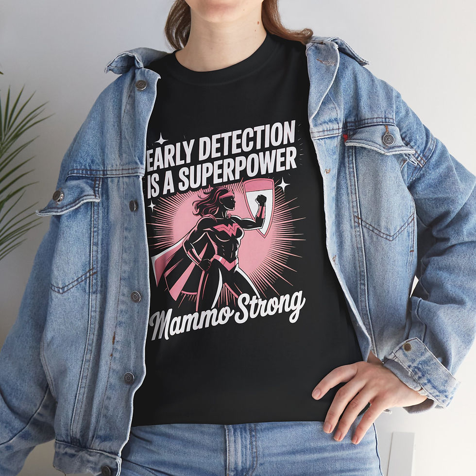 Thumbnail: Mammographer Shirt – Early Detection is a Superpower