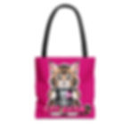 Cat Scan Tote Bag – Fluffy Maine Coon Pink Edition