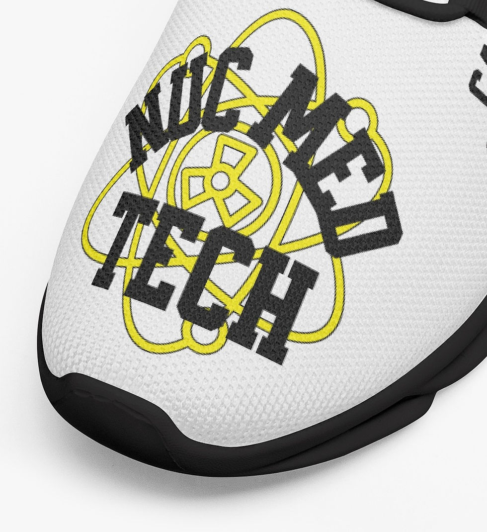 Thumbnail: Nuclear Medicine Tech Shoes – White Edition