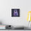 Thumbnail: Be gentle with yourself cat canvas wall art on display