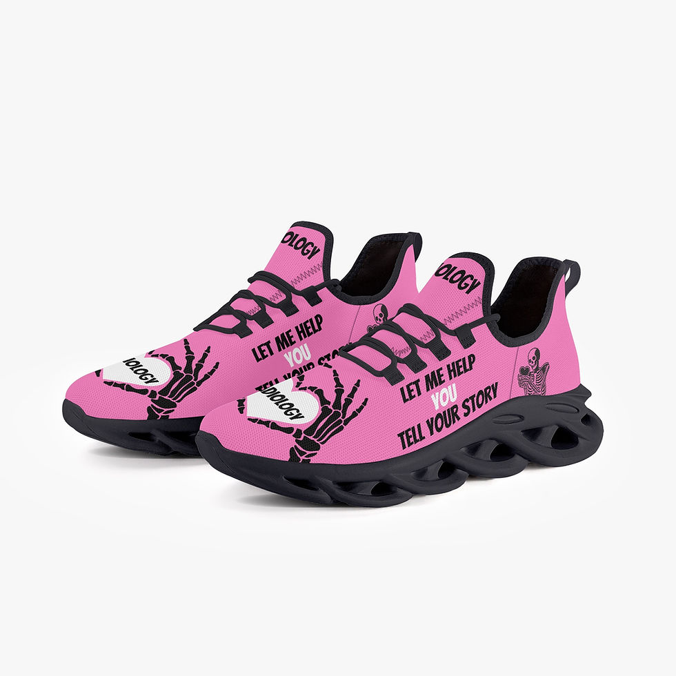 Thumbnail: Radiology Shoes – Mystic Pink Edition | Radiology Give Back Soles™ Profile