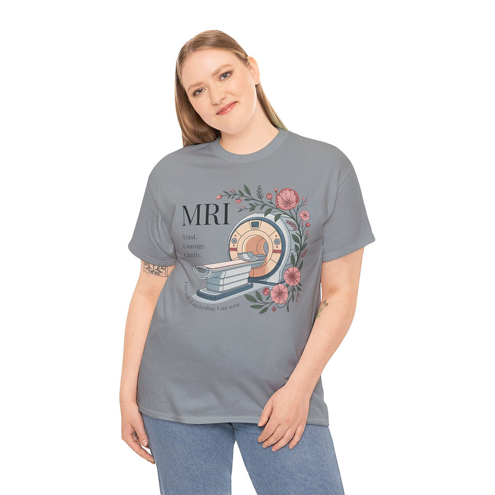 Thumbnail: Healing Happens Here MRI Shirt – Trust. Courage. Clarity.