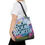 Thumbnail: inspirational tote bag know your worth quote