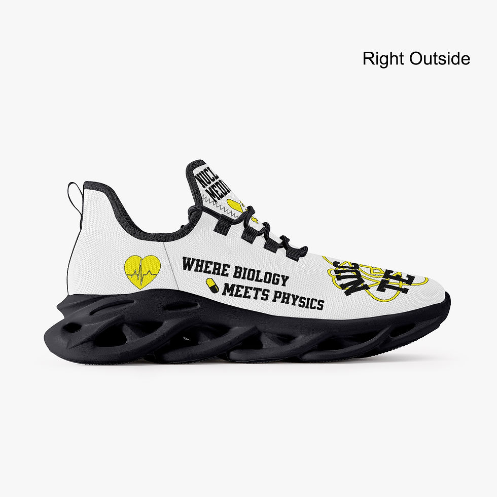 Thumbnail: Nuclear Medicine Tech Shoes – White Edition