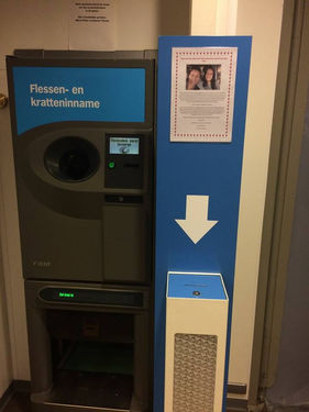 Lege flessen actie te Chaam!