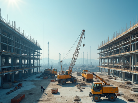 Enhance Construction Site Safety with Aerial Drone Footage