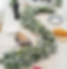 Chemin table sapin artificielle