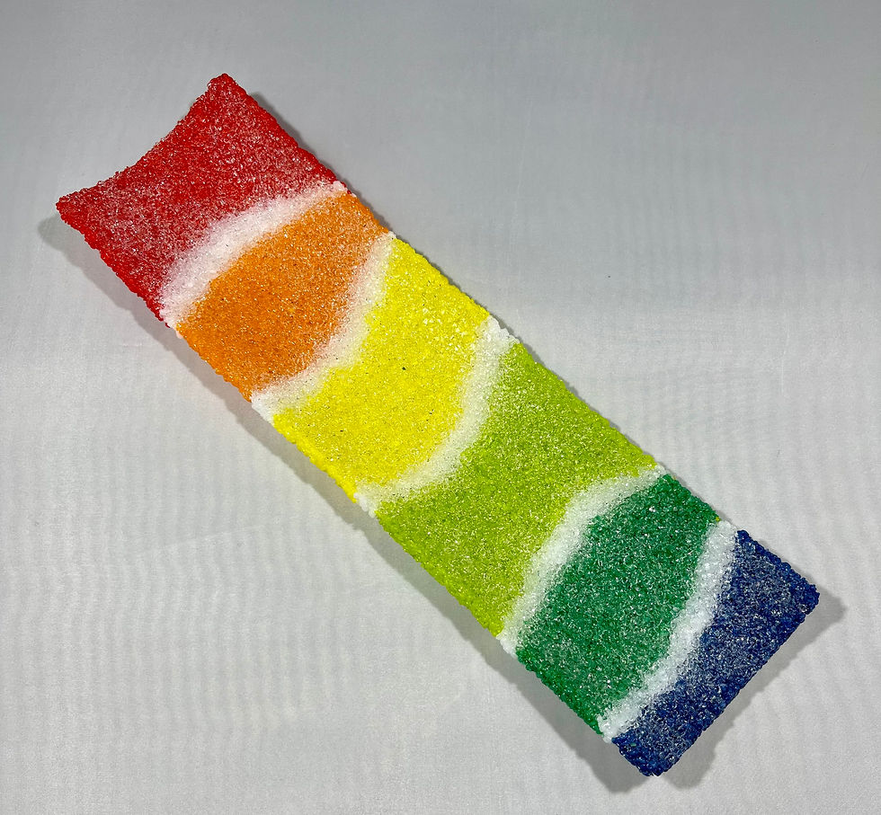 Pâte-de-verre channel plate