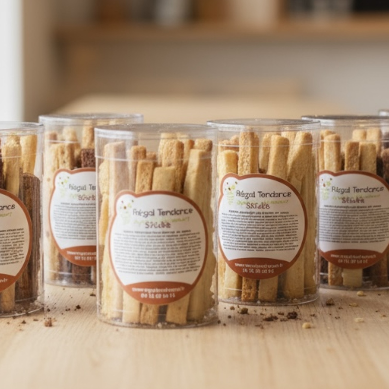 Arranged Food and Objects