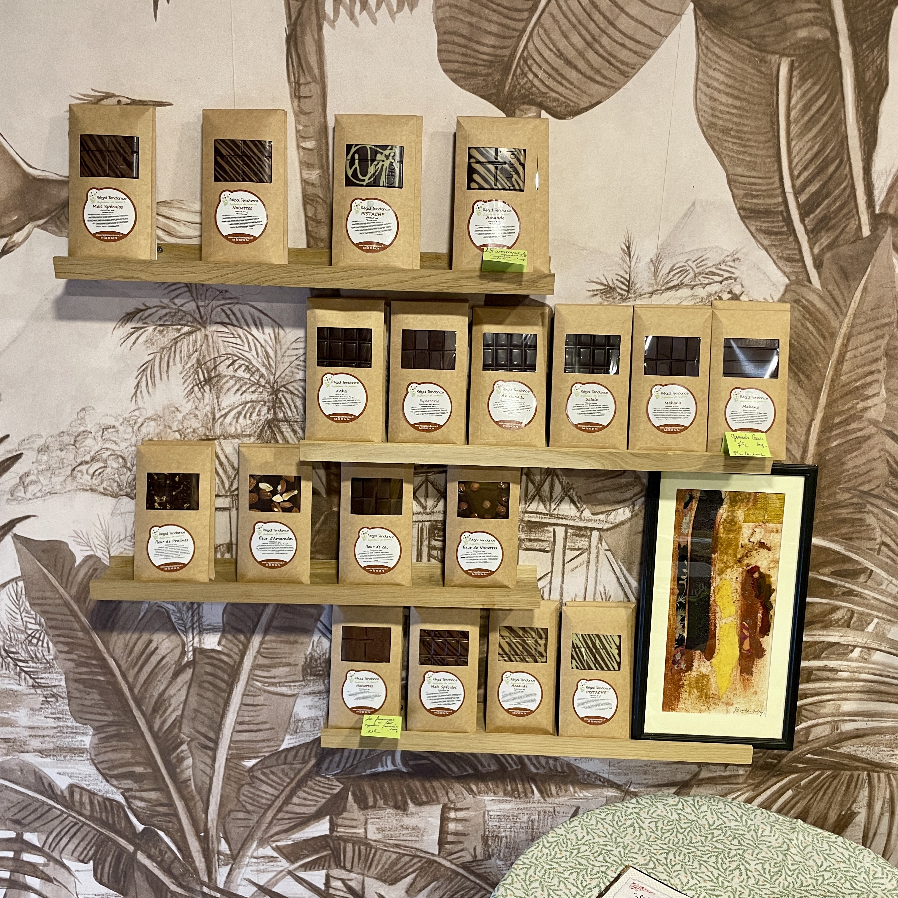 Arranged Food and Objects