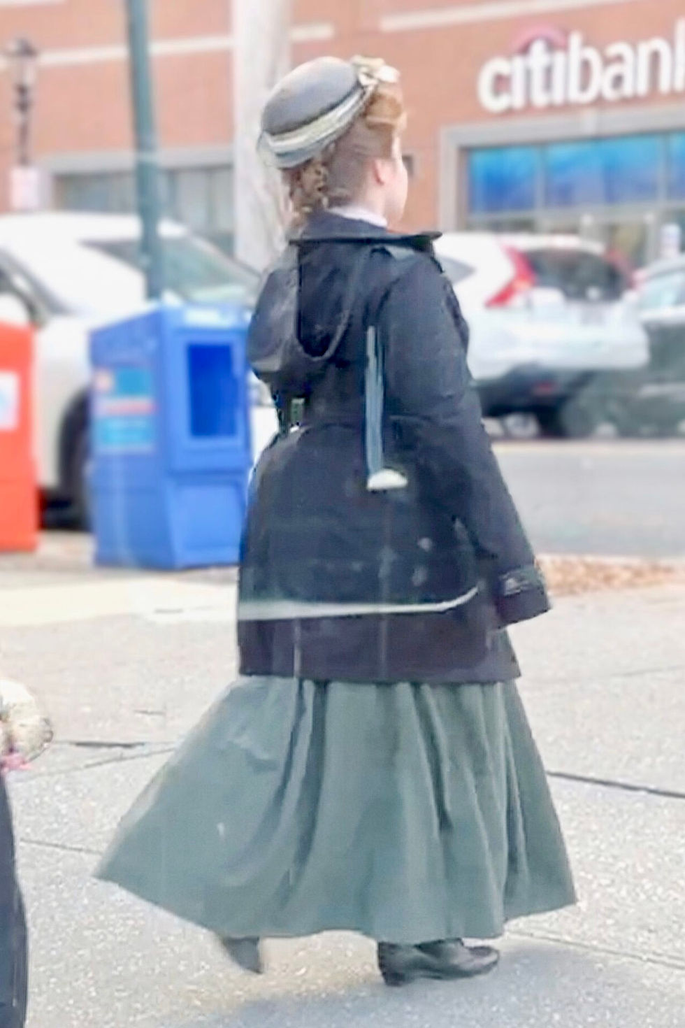 Actress Lillee Jean Trueman On-Set The Gilded Age Lionsgate Great Point Studios