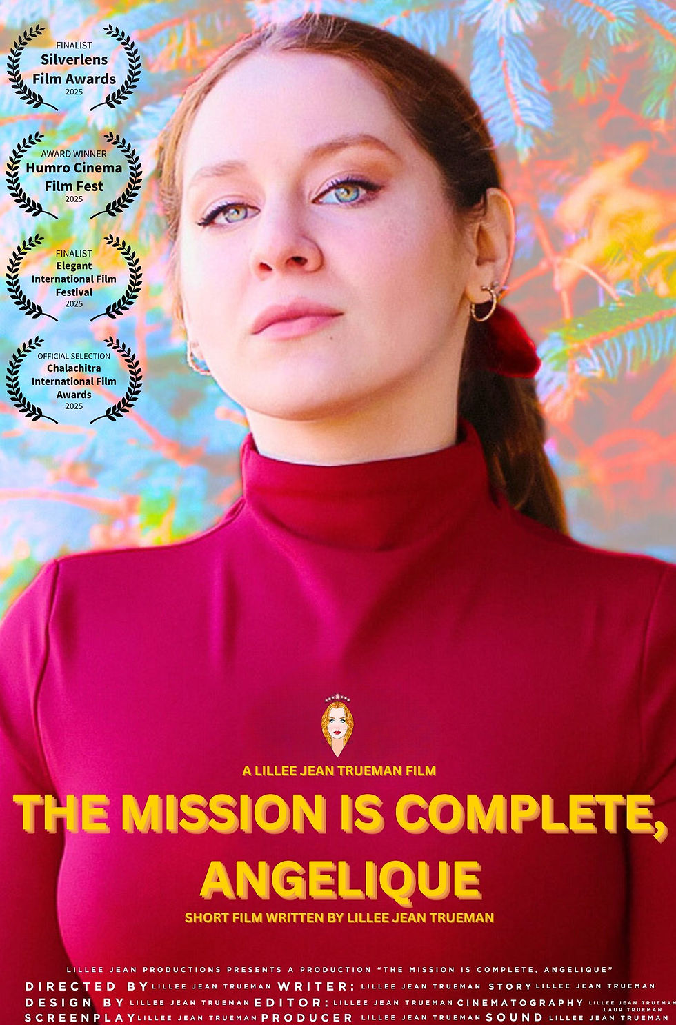 Lillee Jean Trueman Nominated for Best Short Film Award For The Mission is Complete, Angelique