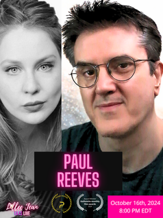 Lillee Jean TALKS Live Upcoming Star: Paul Reeves - VFX Artist, Actor