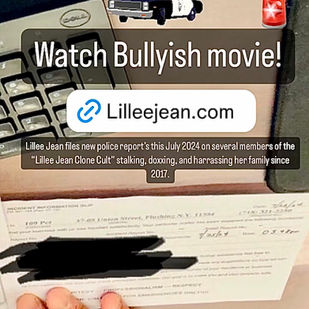 Lillee Jean Files More Police Report's Against Stalkers of 8 Years