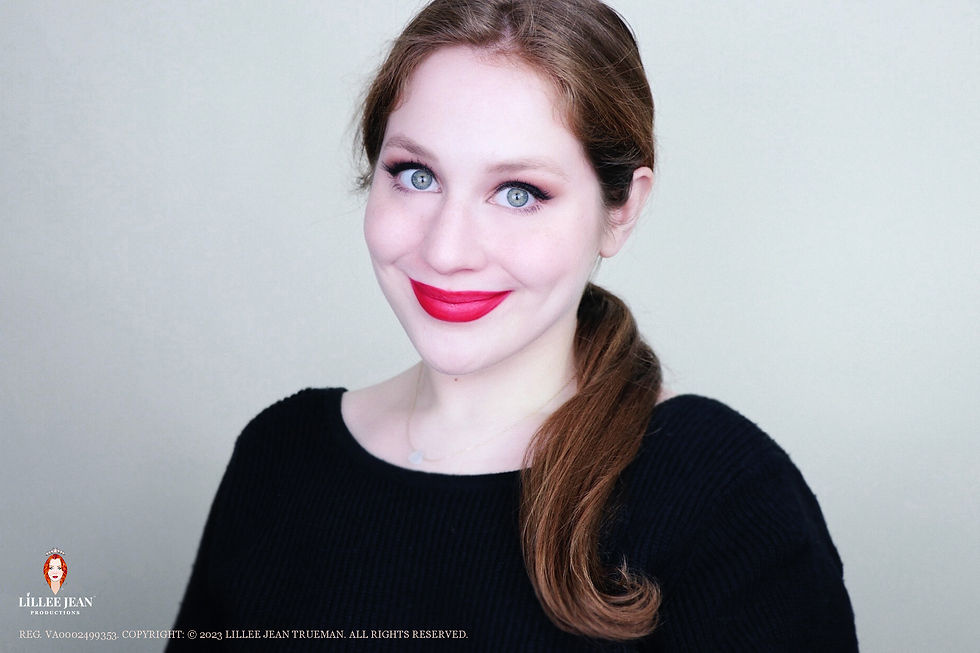 Lillee Jean: Official 2023 Theatrical Headshot. VA0002499353. Color variation.