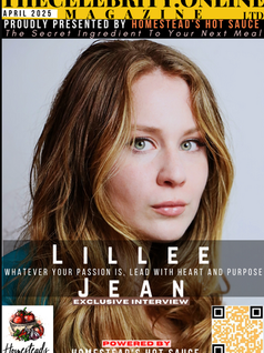 Actress Lillee Jean The Mission Is Complete, Angelique & Indie Film Journey (April 2025 Magazine Cover Story)