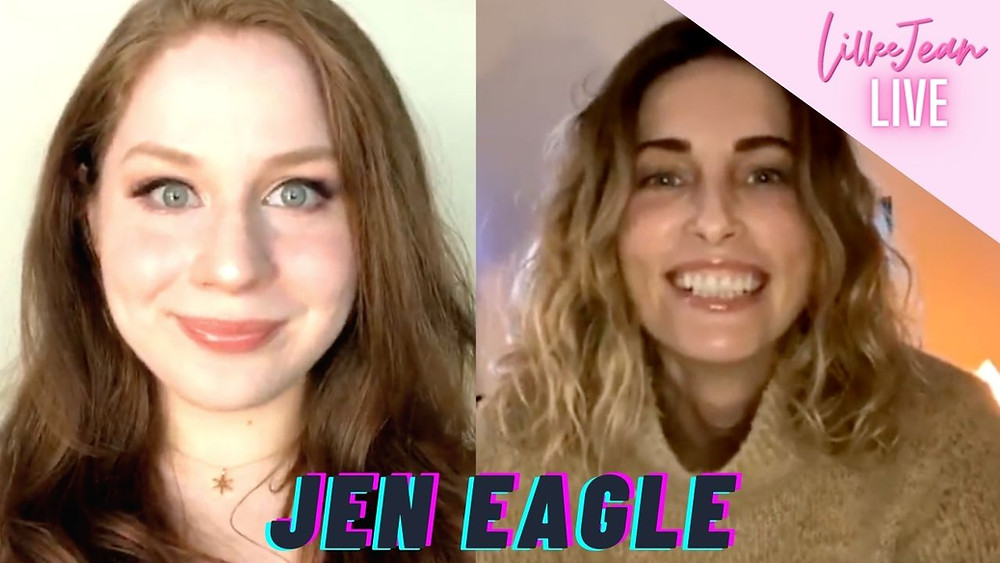 Lillee Jean Talks LIVE - Jen Eagle | Danish Singer, Songwriter (YOU ARE BEAUTIFUL SONG) | EP: 2.10