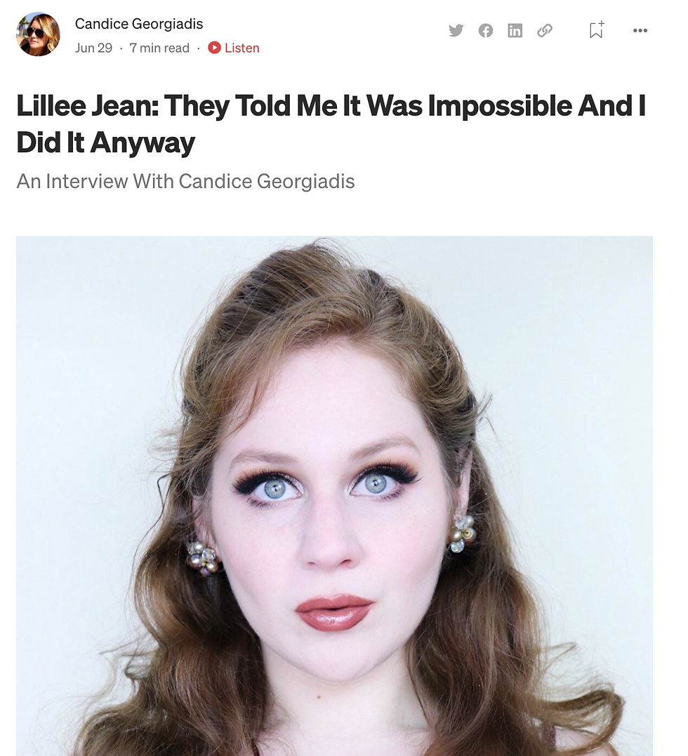Lillee Jean Filmmaker Interview On Latest Projects & Positivity