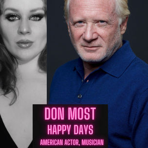 Lillee Jean TALKS! Live - Don Most - Happy Days | American Actor & Singer (February 11th, 6pm EST)