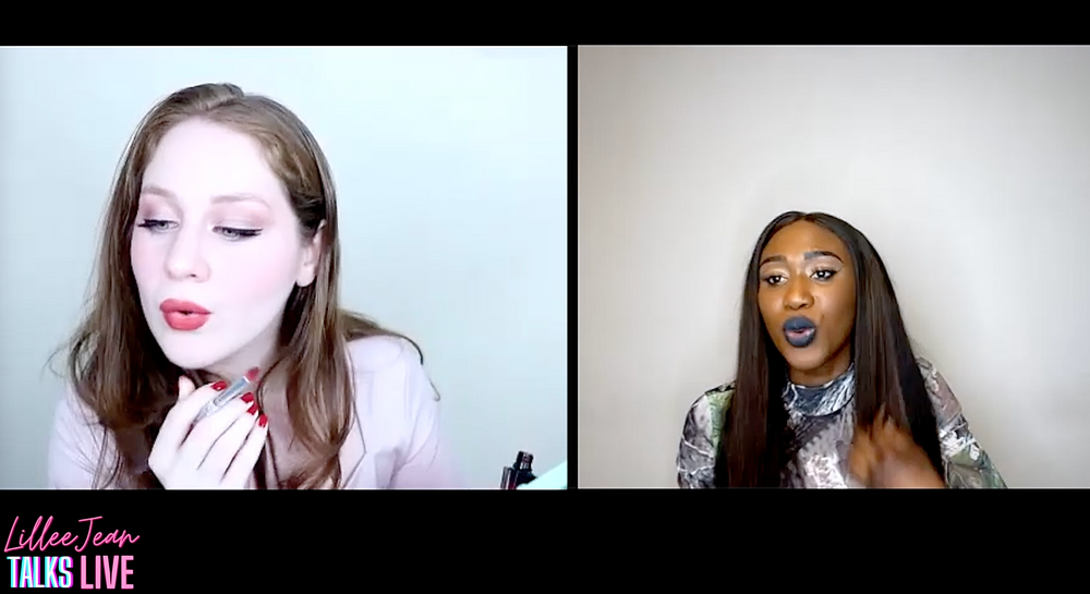 Lillee Jean TALKS! Live - Raissa Yame Beauty - Ombre Lipstick, Sustainable Beauty| Ep. 3.01