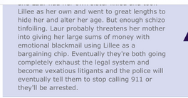 All one person; mass hysteria = mass profit.