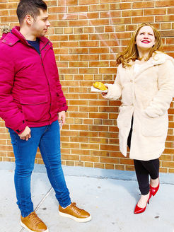 Lillee Jean and Aaron Zucker Stills on the Set of Trapper Trap Film