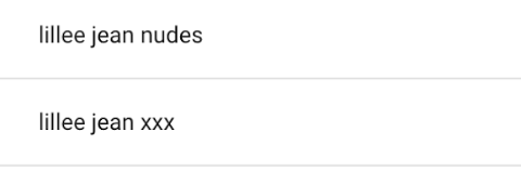 SAMPLE OF 2026 SEARCHES.