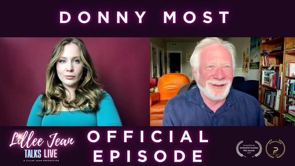 Lillee Jean TALKS Live - Donny Most | Award-Winning Actor, Director, Musician