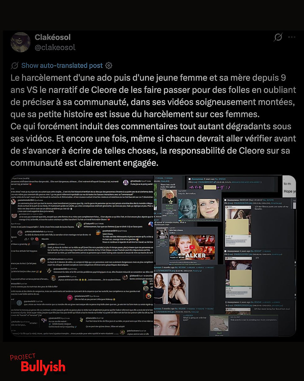 Lillee Jean Trueman's Project: Bullyish Goes Global as French Streamers Lead the Conversation