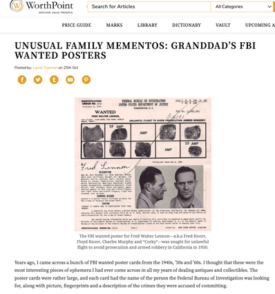 Official Laura Rene Marks-Trueman Manager, Props, Movies Press Article Snippet