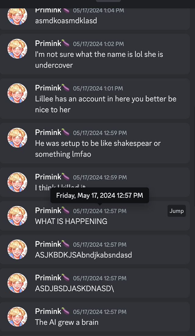 Obsession and harassment.