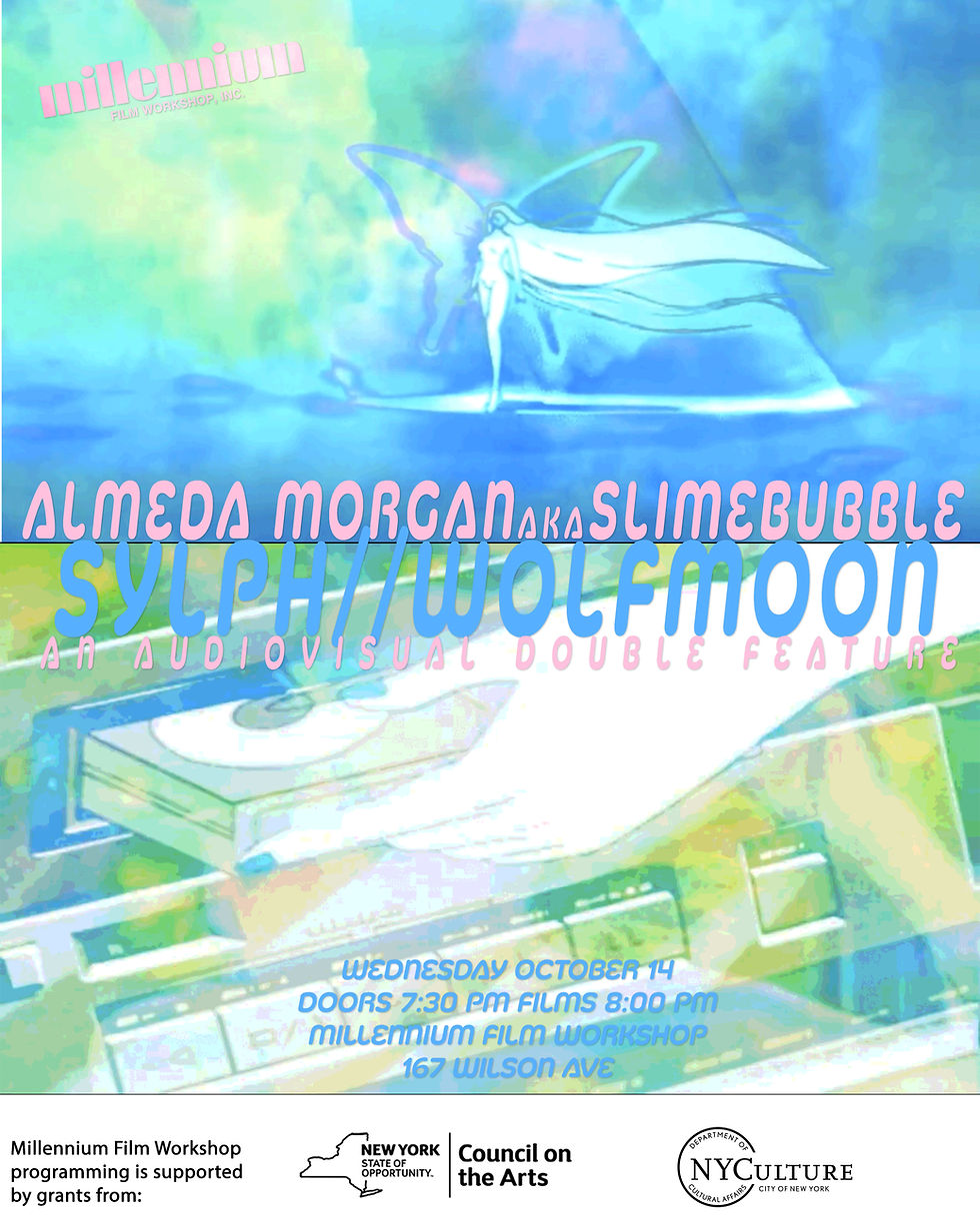 Almeda Morgan aka slimebubble: Sylph & Wolf Moon