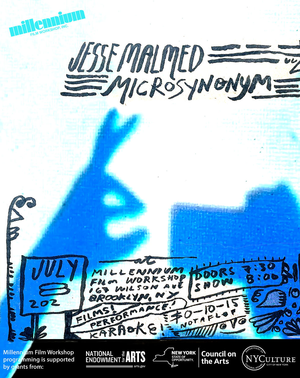 7/8 Jesse Malmed: Micro Synonym 7:30 pm