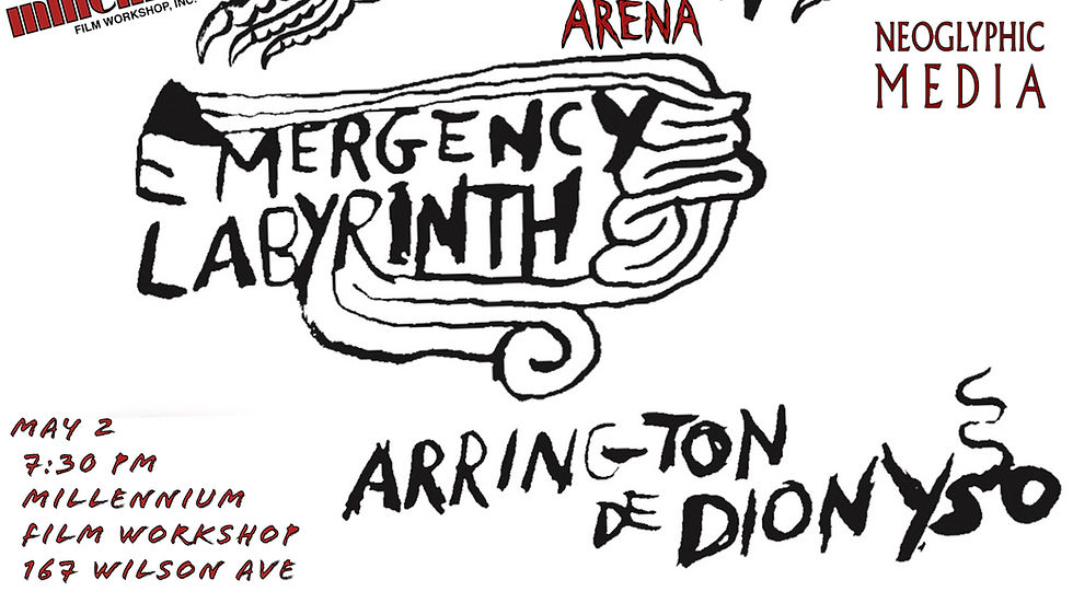 Emergency Labyrinth: Animations of Arrington de Dionyso