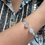 Thumbnail: Rose Quartz and Moonstone Bangle