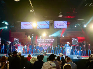 Stampede Tarp Auction - Shel-Bar