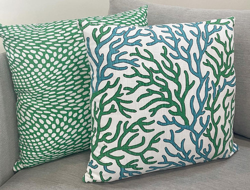 Coral Reef & Arnava Throw Cushion