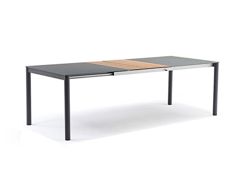 Polo Dining Table w. Extension Anthracite