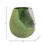 Thumbnail: 8" Glass Dipped Vase Green