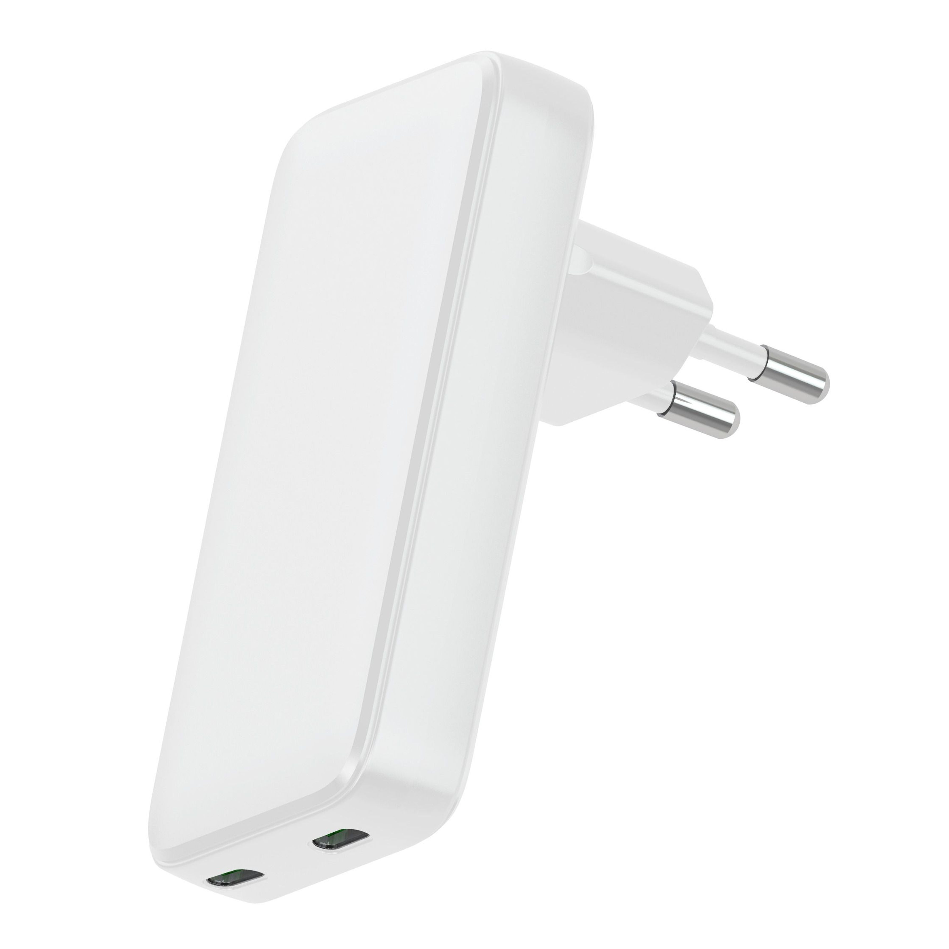 Încărcător Slim Dviced 45W cu 2 Porturi USB-C, Tehnologie GaN