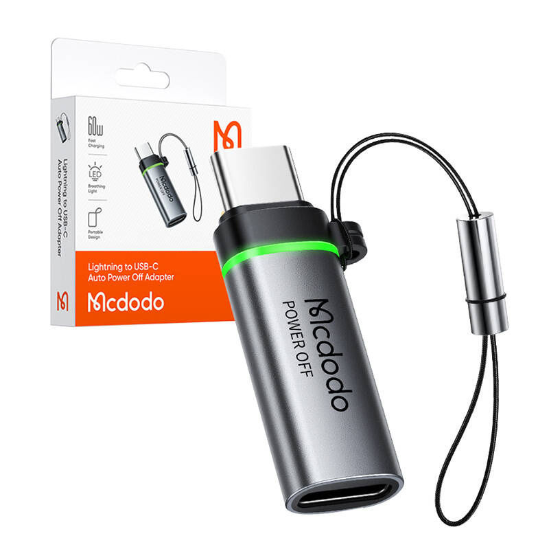 Miniatură: Adaptor Lightning do USB-C Mcdodo OT-6010, oprire automată