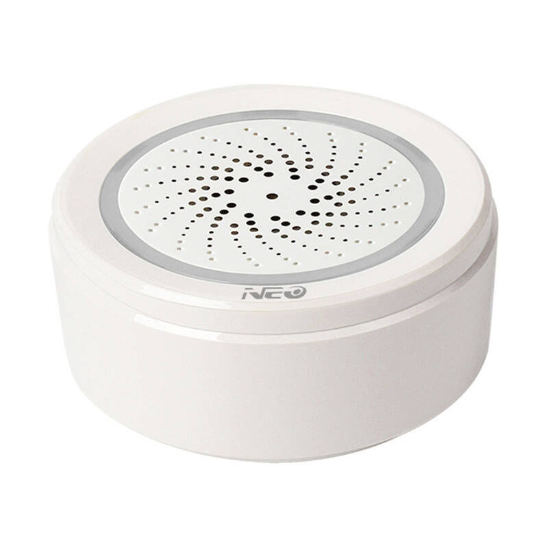 Miniatură: Sirenă de alarmă ZigBee NEO NAS-AB02W TUYA 100dB