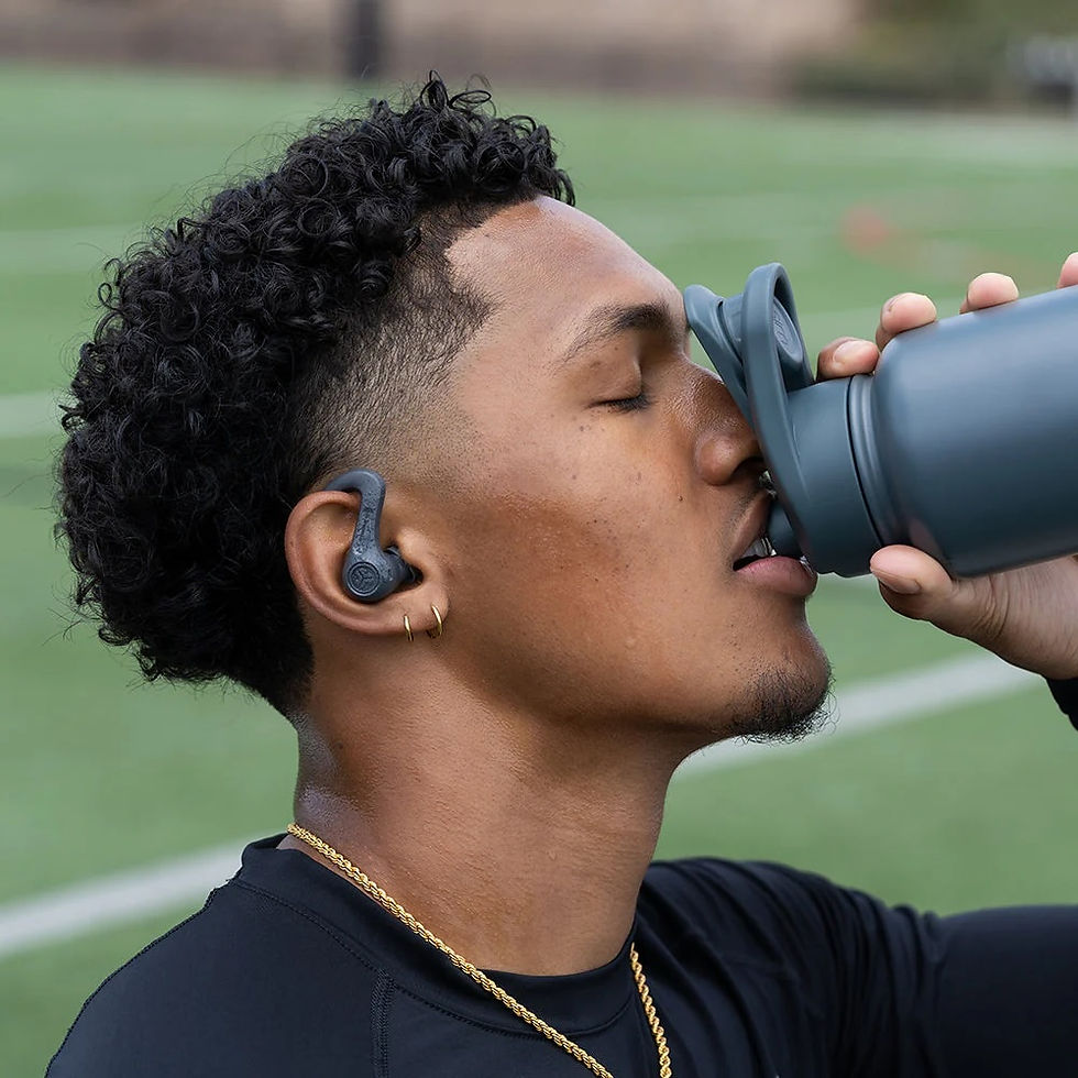 Indexkép: Căști JLAB JBuds Sport ANC 4 Wireless, Graphite, Rezistente la apă