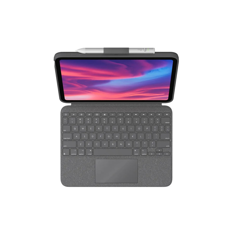Indexkép: Tastatură Detachable Logitech Combo Touch pentru iPad 10 (Oxford Grey)