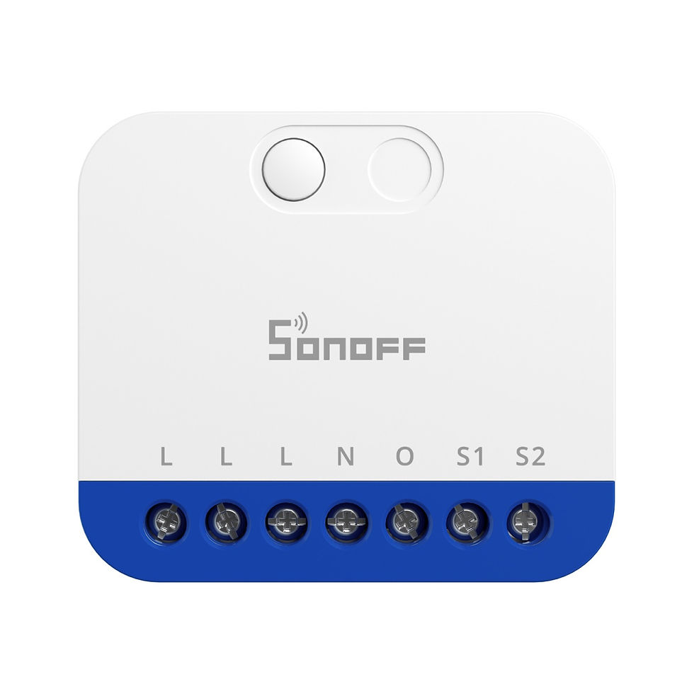 Miniatură: Sonoff MINI-DIM, variator inteligent (Dimmer) Wi-Fi, 1.5A, Fără Fir de Nul